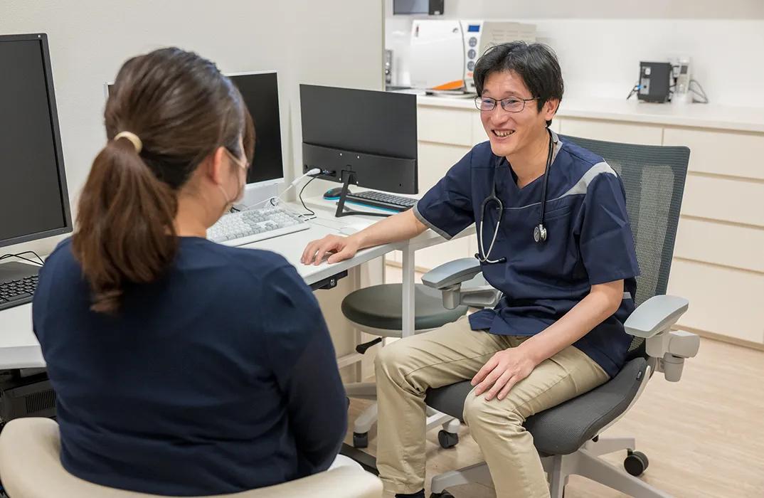 キービジュアルイメージ 診察風景